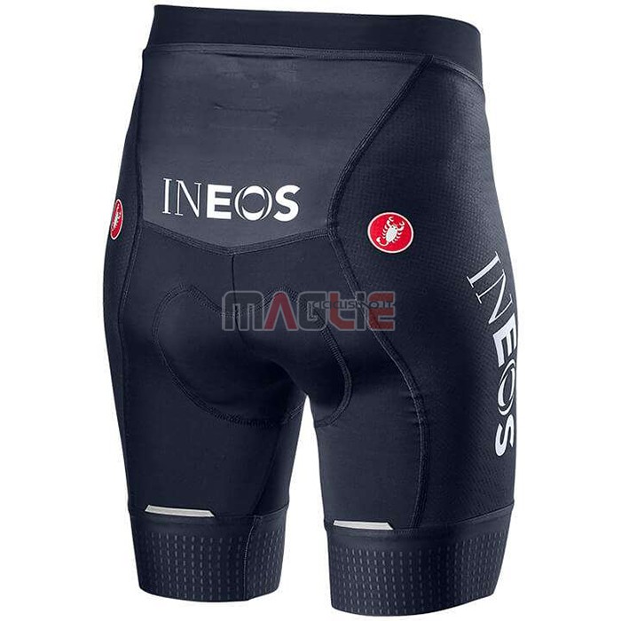 Maglia Donne Ineos Grenadiers Manica Corta 2020 Rosso Scuro Blu - Clicca l'immagine per chiudere